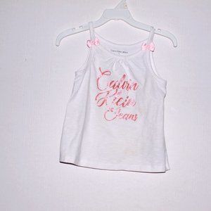 Calvin Klein Baby Girl Top Size 6